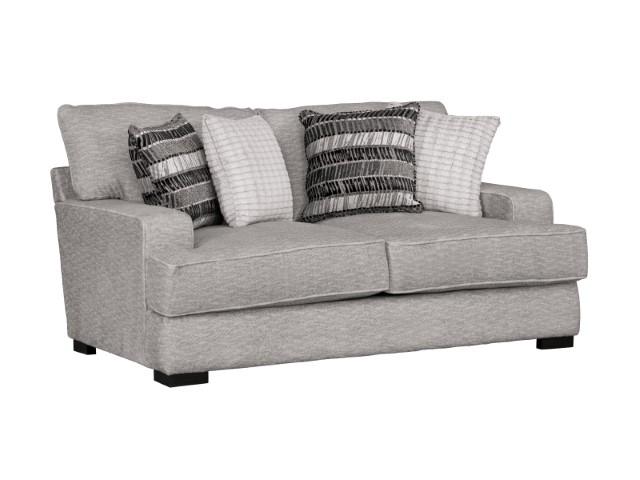 ARDENFOLD Loveseat, Beige & Gray - Casa Morelos / Coahuila Furniture (Oklahoma City, OK)
