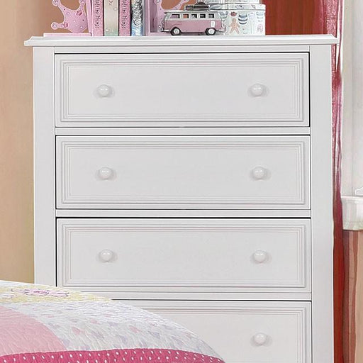 OLIVIA White Chest - Casa Morelos / Coahuila Furniture (Oklahoma City, OK)