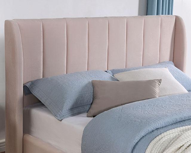 PEARL Full, Queen, & Twin Bed, Light Pink - Casa Morelos / Coahuila Furniture (Oklahoma City, OK)