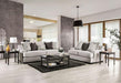 PICOTEE Loveseat, Light Gray/Black - Casa Morelos / Coahuila Furniture (Oklahoma City, OK)
