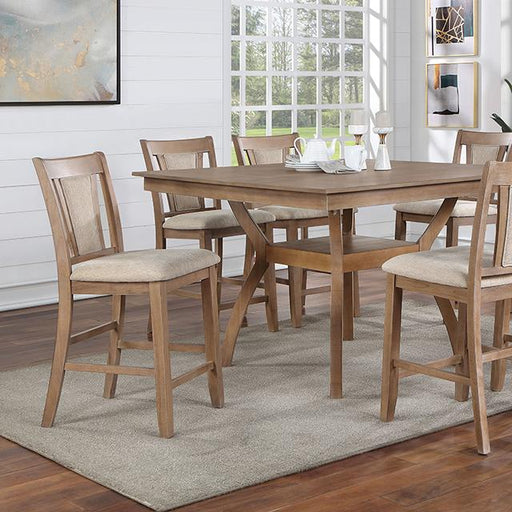 UPMINSTER Counter Ht. Table, Natural Tone - Casa Morelos / Coahuila Furniture (Oklahoma City, OK)