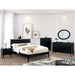 LENNART II Black & White Cal.King, E.King, Full, Queen, Twin Bed - Casa Morelos / Coahuila Furniture (Oklahoma City, OK)