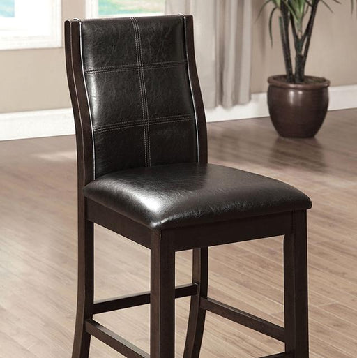 Townsend II Brown Cherry Counter Ht. Chair (2/CTN) - Casa Morelos / Coahuila Furniture (Oklahoma City, OK)
