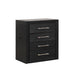 Ashbourne Bedside Vanity Set with Stool Contemporary - Casa Morelos / Coahuila Furniture (Oklahoma City, OK)