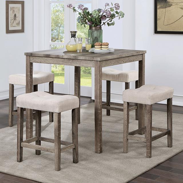 Torrean 5 Pc. Counter Ht. Set - Casa Morelos / Coahuila Furniture (Oklahoma City, OK)