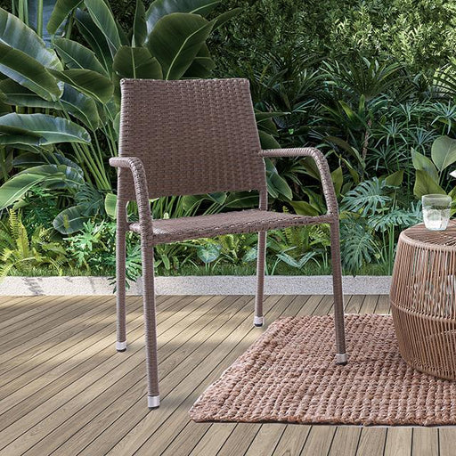 Elani Stacking Chair (2/STACK) - Casa Morelos / Coahuila Furniture (Oklahoma City, OK)
