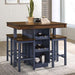 Azurine 5 Pc. Counter Ht. Set - Casa Morelos / Coahuila Furniture (Oklahoma City, OK)