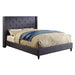Anabelle Bed Blue & Gray - Casa Morelos / Coahuila Furniture (Oklahoma City, OK)