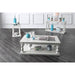 Arlington Antique White Sofa Table - Casa Morelos / Coahuila Furniture (Oklahoma City, OK)
