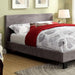 Winn Park Cal.King, E.King, Twin, & Full Bed Chrome, Gray, Brown, & Chrome - Casa Morelos / Coahuila Furniture (Oklahoma City, OK)