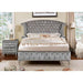 Alzir Gray Night Stand - Casa Morelos / Coahuila Furniture (Oklahoma City, OK)