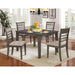 Taylah 5 & 7 Piece Dining Table Set - Casa Morelos / Coahuila Furniture (Oklahoma City, OK)
