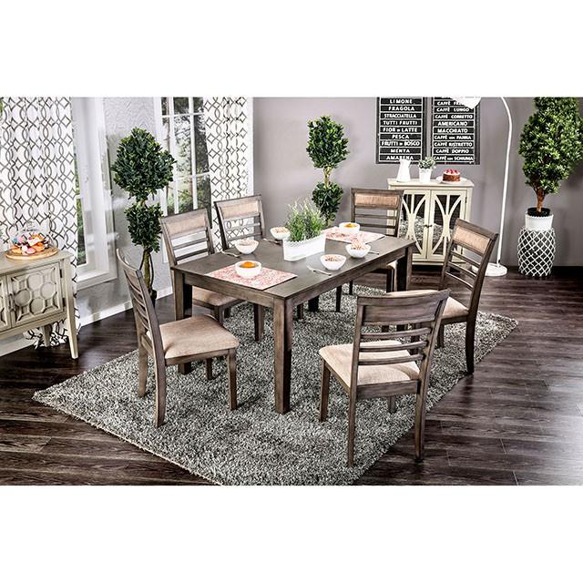 Taylah 5 & 7 Piece Dining Table Set - Casa Morelos / Coahuila Furniture (Oklahoma City, OK)