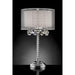 30"H Table Lamp, Hanging Crystal - Casa Morelos / Coahuila Furniture (Oklahoma City, OK)