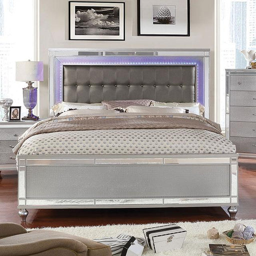 Brachium Silver Cal.King, E.King & Queen Bed - Casa Morelos / Coahuila Furniture (Oklahoma City, OK)