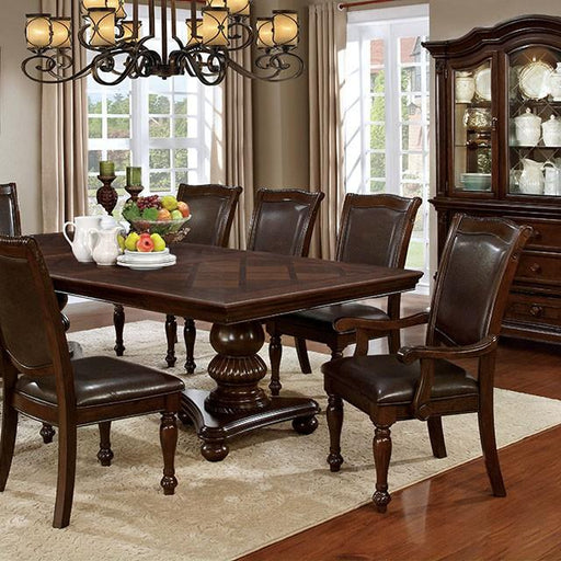 Alpena Brown Cherry Dining Table - Casa Morelos / Coahuila Furniture (Oklahoma City, OK)