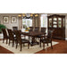 Alpena Brown Cherry/Espresso Arm Chair & Side Chair (2/CTN) - Casa Morelos / Coahuila Furniture (Oklahoma City, OK)