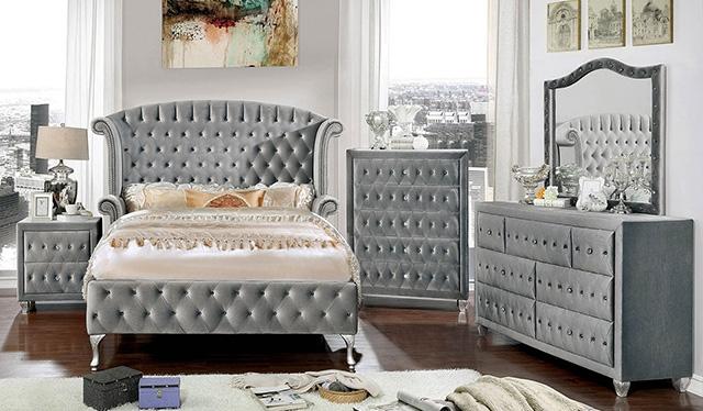 Alzir 4 & 5 Pc Queen Bedroom Set - Casa Morelos / Coahuila Furniture (Oklahoma City, OK)