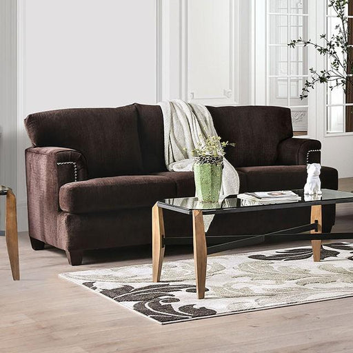 Brynlee Chocolate Sofa (*Pillows Sold Separately) - Casa Morelos / Coahuila Furniture (Oklahoma City, OK)
