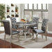 Amina Champagne Round Table - Casa Morelos / Coahuila Furniture (Oklahoma City, OK)