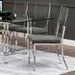 Casper Chrome Side Chair (2/CTN) - Casa Morelos / Coahuila Furniture (Oklahoma City, OK)