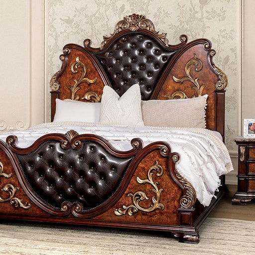 Aquilina King & Queen Bed - Casa Morelos / Coahuila Furniture (Oklahoma City, OK)