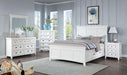 CASTILE Night Stand w/ USB, White - Casa Morelos / Coahuila Furniture (Oklahoma City, OK)