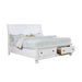 Castor Brown Cherry Queen, E.King, & Cal.King Bed - Casa Morelos / Coahuila Furniture (Oklahoma City, OK)