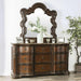 Arcturus Brown Cherry Dresser - Casa Morelos / Coahuila Furniture (Oklahoma City, OK)