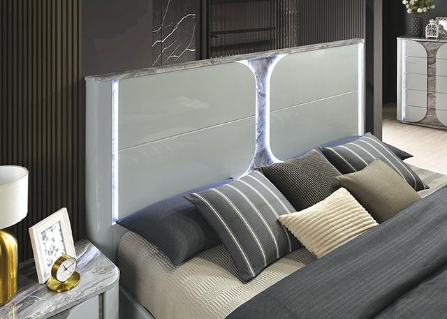 Cleburne E.King & Queen Bed - Casa Morelos / Coahuila Furniture (Oklahoma City, OK)