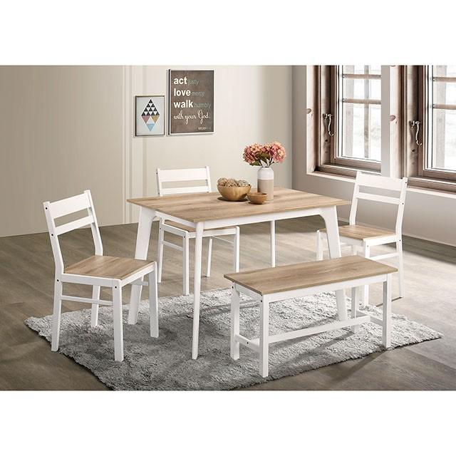 Debbie 5 Pc. Dining Table Set - Casa Morelos / Coahuila Furniture (Oklahoma City, OK)