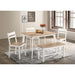Debbie 5 Pc. Dining Table Set - Casa Morelos / Coahuila Furniture (Oklahoma City, OK)