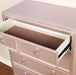 Ariston Rose Gold Chest - Casa Morelos / Coahuila Furniture (Oklahoma City, OK)