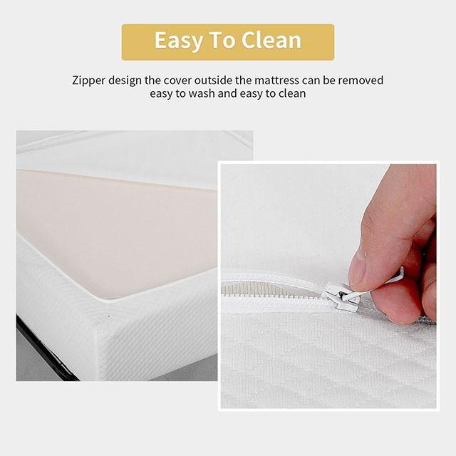 Artemisia 8" Memory Foam Mattress White - Casa Morelos / Coahuila Furniture (Oklahoma City, OK)