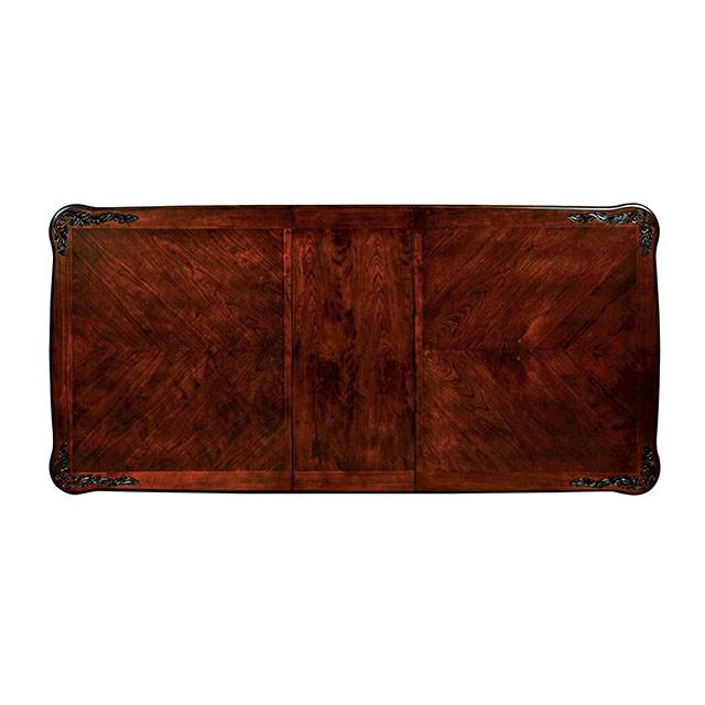 ELANA Brown Cherry Dining Table w/ 18" Butterfly Leaf - Casa Morelos / Coahuila Furniture (Oklahoma City, OK)