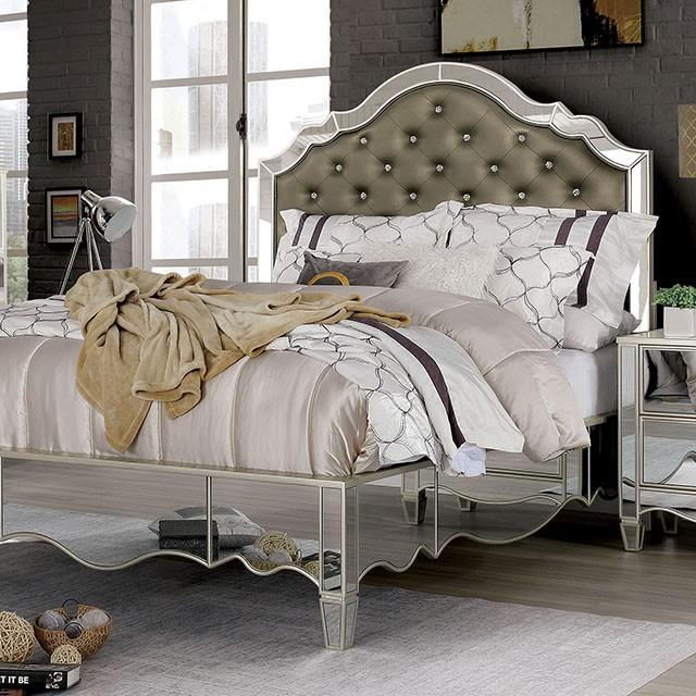ELIORA Cal.King, E.King, & Queen Bed - Casa Morelos / Coahuila Furniture (Oklahoma City, OK)