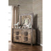 AVEIRO Rustic Natural Tone Mirror - Casa Morelos / Coahuila Furniture (Oklahoma City, OK)