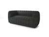 AVERSA Loveseat, Black, Gray, & White - Casa Morelos / Coahuila Furniture (Oklahoma City, OK)