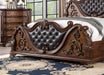 ESPARANZA Cal.King Bed, Brown Cherry - Casa Morelos / Coahuila Furniture (Oklahoma City, OK)