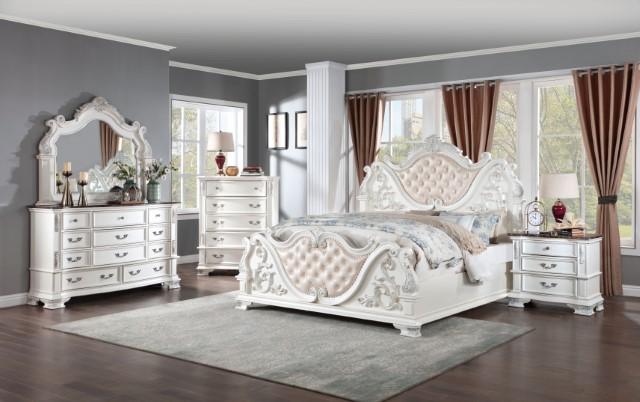 ESPARANZA Mirror, Pearl White - Casa Morelos / Coahuila Furniture (Oklahoma City, OK)