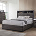 Conwy Gray Cal.King, E,King, & Queen Bed - Casa Morelos / Coahuila Furniture (Oklahoma City, OK)