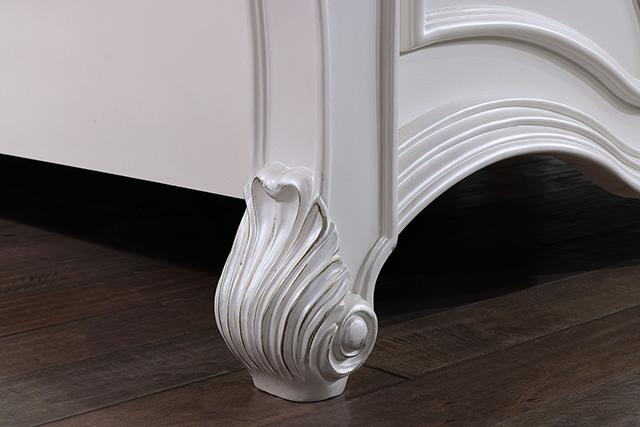 Francione Bed Chrome & Cherry - Casa Morelos / Coahuila Furniture (Oklahoma City, OK)
