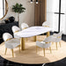 Northam 5 Pc Dining Table Set - Casa Morelos / Coahuila Furniture (Oklahoma City, OK)