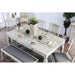 Georgia 6 Pc Dining Table Set with Bench - Casa Morelos / Coahuila Furniture (Oklahoma City, OK)