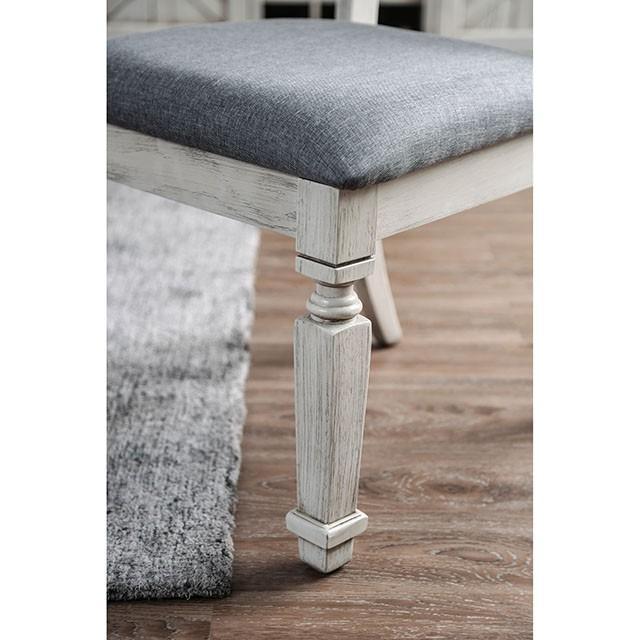 Georgia 6 Pc Dining Table Set with Bench - Casa Morelos / Coahuila Furniture (Oklahoma City, OK)