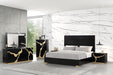 Goldsberg E.King & Queen Bed Grey & Pink - Casa Morelos / Coahuila Furniture (Oklahoma City, OK)