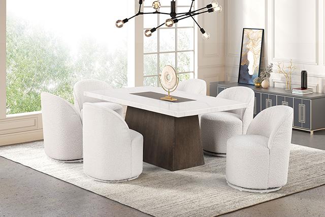 Grasten 7 Pc Dining Table Set - Casa Morelos / Coahuila Furniture (Oklahoma City, OK)