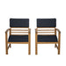 Hana 4 Pc. Patio Set Blue - Casa Morelos / Coahuila Furniture (Oklahoma City, OK)