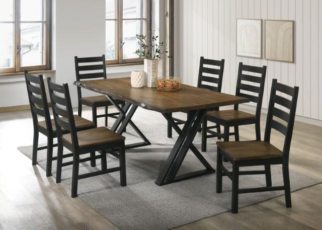 Barbary Dining Table Set with Bench - Casa Morelos / Coahuila Furniture (Oklahoma City, OK)