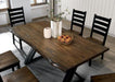 Barbary Dining Table Set with Bench - Casa Morelos / Coahuila Furniture (Oklahoma City, OK)